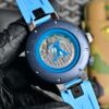 LOUIS VUITTON TABOUR series automatic mechanical movement rubber strap 44mm men's watch
