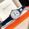 sy_no_05EC8BF084DB2695FFBEC794315928FA_3 Jaeger LeCoultre Date Series Automatic Mechanical Movement with Diamond Inlaid Day and Night Display Women's Watch Swiss Watch 34mm White Dial Stainless Steel Case Crocodile Leather Strap