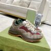 Gucci Rhyton GG Canvas Sneaker in Multi-Color with Red & Green Accents
