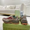 Gucci Rhyton GG Canvas Sneaker in Multi-Color with Red & Green Accents