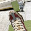 Gucci Rhyton GG Canvas Sneaker in Multi-Color with Red & Green Accents