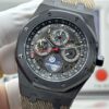 AUDEMARS PIGUET Audemars Piguet Royal Oak series automatic mechanical movement Travis Scott x perpetual calendar men's watch Swiss watch 41mm hollow dial