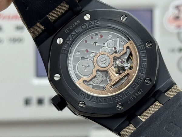 AUDEMARS PIGUET Audemars Piguet Royal Oak series automatic mechanical movement Travis Scott x perpetual calendar men's watch Swiss watch 41mm hollow dial