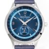 Jaeger LeCoultre Master Series MASTER Automatic Mechanical Movement Waterproof Date Display/Moon Phase Display Men's Watch Swiss Watch 40mm Blue Dial Stainless Steel Case