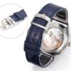 Jaeger LeCoultre Master Series MASTER Automatic Mechanical Movement Waterproof Date Display/Moon Phase Display Men's Watch Swiss Watch 40mm Blue Dial Stainless Steel Case
