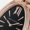 BVLGARI SERPENTI series watches with quartz movement and black dial for women