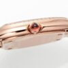 BVLGARI SERPENTI series watches with quartz movement and black dial for women