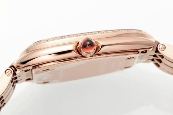 BVLGARI SERPENTI series watches with quartz movement and black dial for women