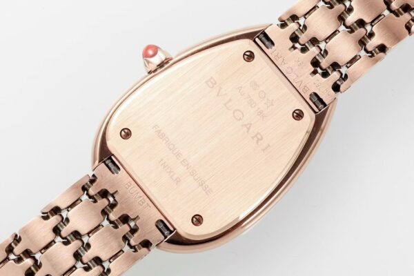 BVLGARI SERPENTI series watches with quartz movement and black dial for women