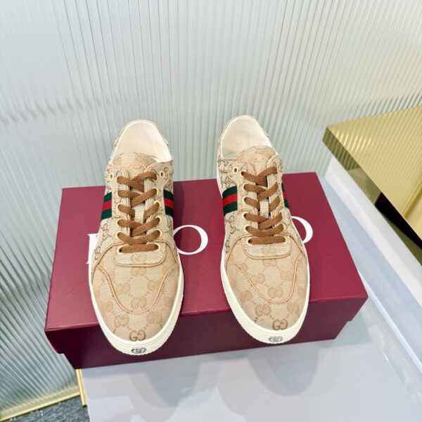sy_no_086FC08A1A5F93AA74EEA9C0072F37FD_3 Gucci GG Supreme Canvas Sneaker with Web Stripe