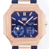 Patek Philippe Cubitus Rose Gold and Blue Dial 45mm Mechanical Watch 5822/1AR