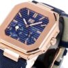 Patek Philippe Cubitus Rose Gold and Blue Dial 45mm Mechanical Watch 5822/1AR