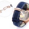 Patek Philippe Cubitus Rose Gold and Blue Dial 45mm Mechanical Watch 5822/1AR