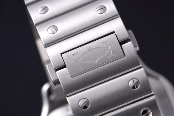 sy_no_0A1BBB72D597437D91224263AEE4F888_7 Cartier Santos Mechanical Quartz Watch