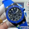 sy_no_0A6415B25B4160FD416299AEEECFBD03_0 AUDEMARS PIGUET Audemars Piguet Royal Oak Offshore Series Automatic Mechanical Movement Timing Flyback Men's Watch Swiss Watch Blue Dial Ceramic Case!