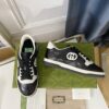 Gucci MAC8 Interlocking G Sneaker in Black & White