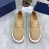 sy_no_0BACD089A690520C64AAB6B8A4D52816_1 Dior Camel Suede Penny Loafer