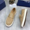 sy_no_0BACD089A690520C64AAB6B8A4D52816_2 Dior Camel Suede Penny Loafer