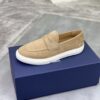 sy_no_0BACD089A690520C64AAB6B8A4D52816_3 Dior Camel Suede Penny Loafer