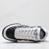 sy_no_0C950A3BD7017281AD1B51390064F5FC_1 Chanel Black and White Quilted Leather Low-Top Sneaker with Suede Cap-Toe and CC Logo
