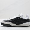 sy_no_0C950A3BD7017281AD1B51390064F5FC_2 Chanel Black and White Quilted Leather Low-Top Sneaker with Suede Cap-Toe and CC Logo