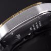 Cartier Cartier Santos mechanical quartz watch, gold and stainless steel replaceable dual strap watch