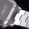 Cartier Cartier Santos mechanical quartz watch, gold and stainless steel replaceable dual strap watch