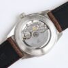 BLANCPEIN Fifty Fathoms Series Automatic Mechanical Movement 300m Waterproof Men's Watch Swiss Watch 38mm Black Dial Stainless Steel Case Leather Strap