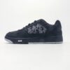 sy_no_0E99B0BC7240947BF5D098C55E8F7BF4_0 Dior Black Leather White Oblique Low Sneaker