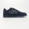 sy_no_0E99B0BC7240947BF5D098C55E8F7BF4_2 Dior Black Leather White Oblique Low Sneaker