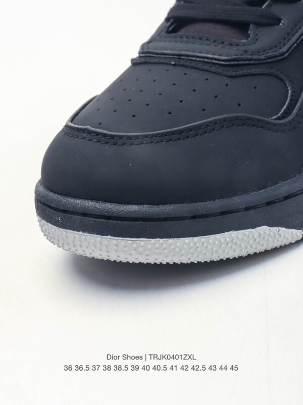 sy_no_0E99B0BC7240947BF5D098C55E8F7BF4_6 Dior Black Leather White Oblique Low Sneaker