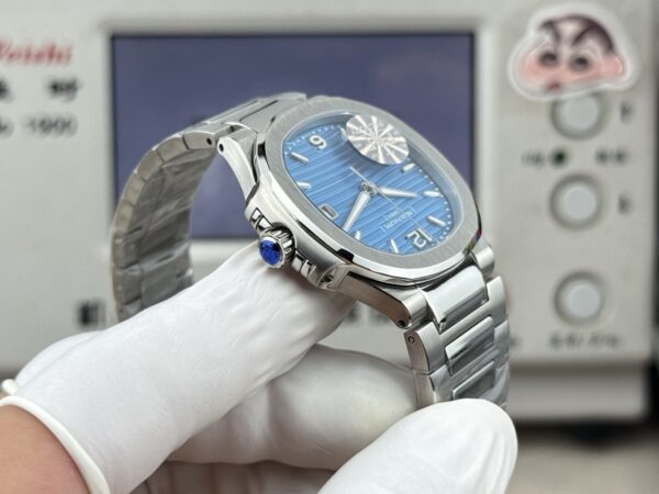 sy_no_0FE4C558CB6514EAC4B76E5F306ED0B9_7 Patek Philippe Sporty Elegance NAUTILUS Series Quartz Movement Women's Watch Swiss Watch Blue Dial