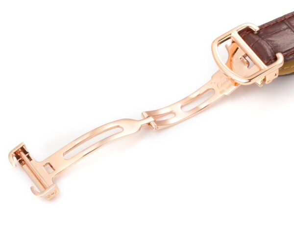Cartier Ballon Bleu leather strap couple mechanical watch men's and women's watches