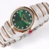 BVLGARI LVCEA watch with quartz movement and stainless steel strap