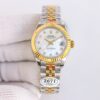 ROLEX Rolex Dog Tooth Ring Women's Diary Series Automatic Mechanical Movement 100m Waterproof Women's Date Display Diamond Time Mark Women's Watch Swiss Watch 26mm