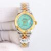 ROLEX Rolex Dog Tooth Ring Women's Diary Series Automatic Mechanical Movement 100m Waterproof Women's Date Display Diamond Time Mark Women's Watch Swiss Watch 26mm