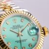 ROLEX Rolex Dog Tooth Ring Women's Diary Series Automatic Mechanical Movement 100m Waterproof Women's Date Display Diamond Time Mark Women's Watch Swiss Watch 26mm