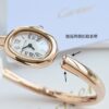 sy_no_12DC815E8ECAEAF42C807486A12DDD78_7 Cartier flagship store Baignoire quartz watch, gold mini bracelet watch