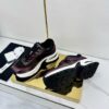 sy_no_130060669755ADF64D714FD6F0B0FCEA_6 Chanel Burgundy and Metallic Plum Chunky Sneaker with Black Mesh and CC Logo