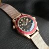 sy_no_13E8CEA64120B12EFA7879CCB452FA82_5 Omega Seamaster Automatic Mechanical Movement Men's Watch Swiss Watch Black Dial Bronze Gold Strap