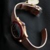 sy_no_13E8CEA64120B12EFA7879CCB452FA82_7 Omega Seamaster Automatic Mechanical Movement Men's Watch Swiss Watch Black Dial Bronze Gold Strap