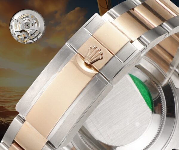 sy_no_140394E2AC7AB112E57D105D038B0423_7 ROLEX yacht luxury automatic mechanical movement date display men's watch Swiss watch 37mm coffee colored dial