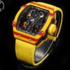 RICHARD MILLE Men's Series Manual Mechanical Movement Men's Watch RICHARD MILLE Limited Edition Hollow Dial