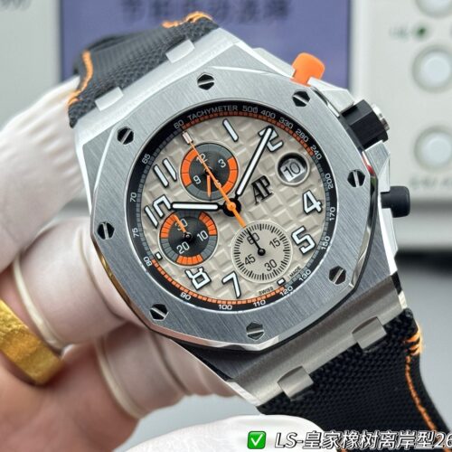 AUDEMARS PIGUET Audemars Piguet Royal Oak Offshore Series Automatic Mechanical Movement 100 meter Waterproof Date Display Men's Watch Swiss Watch Silver Dial Stainless Steel Case