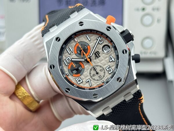 sy_no_15E328EF2BFA9AF8EDADDF3B10780EF3_0 AUDEMARS PIGUET Audemars Piguet Royal Oak Offshore Series Automatic Mechanical Movement 100 meter Waterproof Date Display Men's Watch Swiss Watch Silver Dial Stainless Steel Case
