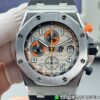 sy_no_15E328EF2BFA9AF8EDADDF3B10780EF3_3 AUDEMARS PIGUET Audemars Piguet Royal Oak Offshore Series Automatic Mechanical Movement 100 meter Waterproof Date Display Men's Watch Swiss Watch Silver Dial Stainless Steel Case