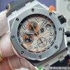 sy_no_15E328EF2BFA9AF8EDADDF3B10780EF3_4 AUDEMARS PIGUET Audemars Piguet Royal Oak Offshore Series Automatic Mechanical Movement 100 meter Waterproof Date Display Men's Watch Swiss Watch Silver Dial Stainless Steel Case