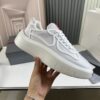 sy_no_167D85C02AE4165360BFAD2A00B7572D_0 Prada White Mesh Chunky Platform Sneaker