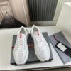 sy_no_167D85C02AE4165360BFAD2A00B7572D_4 Prada White Mesh Chunky Platform Sneaker