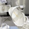 Prada White Satin Ruched Cross-Strap Platform Sandal